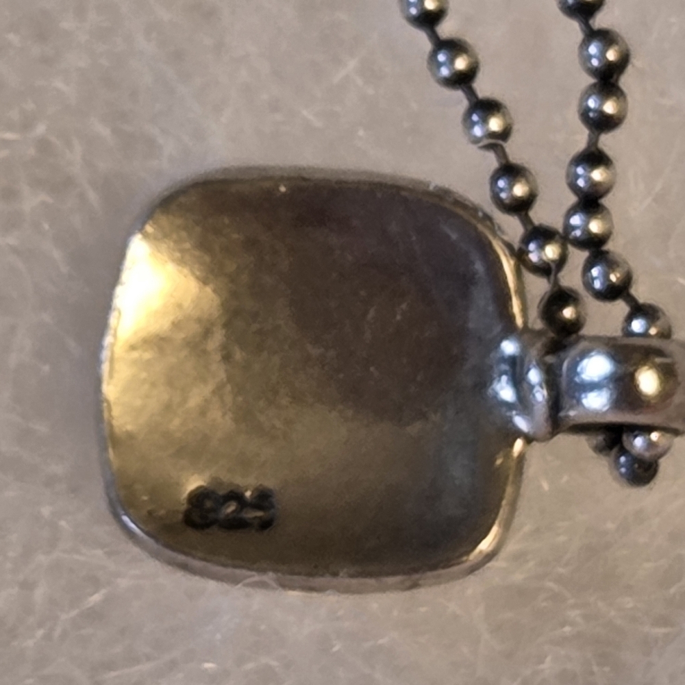 Silpada Sterling Silver Cross / Devotion Necklace - image 6